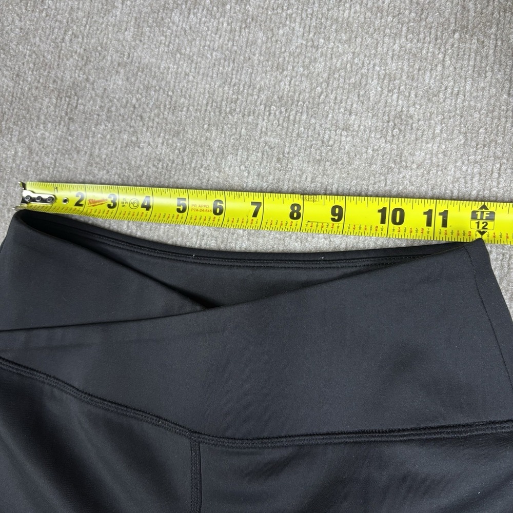 Harley-Davidson Womens Yoga Pants Black Bootcut Red Logo Stretch Size S - Picture 5 of 9